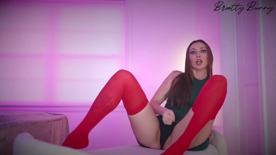 Bratty Bunny - GOON for Christmas -Handpicked Jerk-Off Instruction